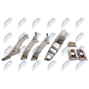 Jeu de poignées de porte avant BMW 5 F10-F11 2009-OYSTER - 7 pièces - 51417225879