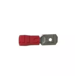 Clip macho semiislado rojo mal 2.8