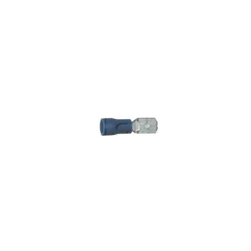 Blue semi-isolated male clip M4.8 Blue semi-isolated male clip M4.8
