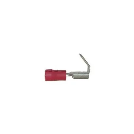 Clip mixte mâle/femelle ROUGE 2X6.35