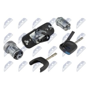 Jeu d'inserts de serrure FORD MONDEO III 2000-2007 - INSERT DE SERRURE DE PORTE AVANT GAUCHE - 1S71F22050AA, LK1S71F22050AA