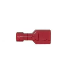 Clip femenino aislado rojo F: 4.8