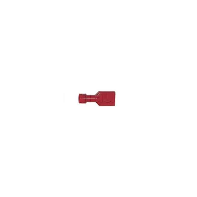 Clip femenino aislado rojo F: 4.8 Clip femenino aislado rojo F: 4.8
