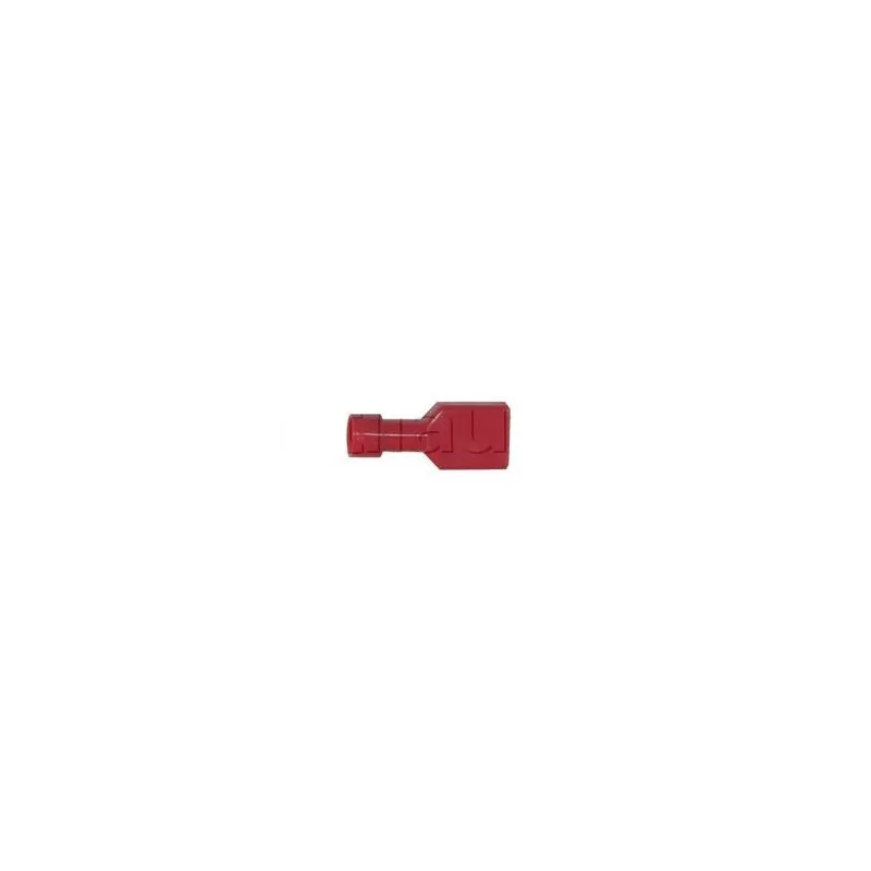 Clip femelle tout isolé ROUGE F:4.8