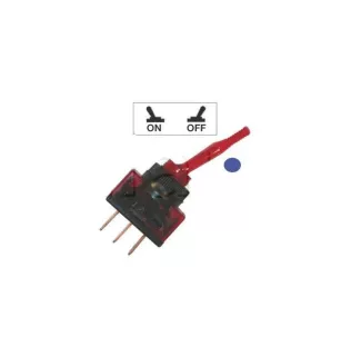 Blue PVC rod switches