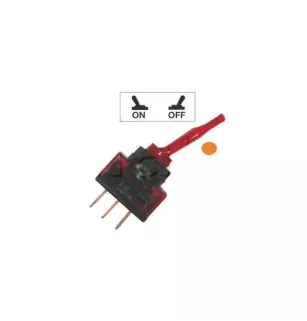 Orange PVC rod switches