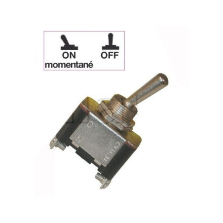 Interrupteurs à tige métal 18 mm - Connexions à vis - Série haute performance ON-MON