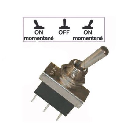 Interrupteurs à tige métal 18 mm - Connexions à vis