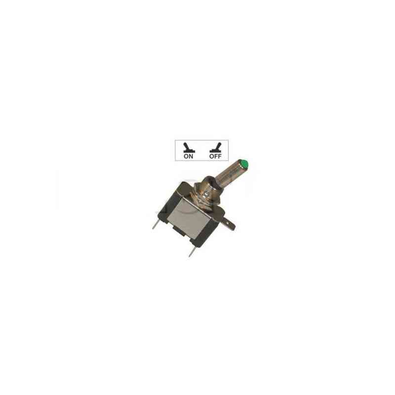 Interruttore dello stelo con indicatore LED di luce - serie ad alte prestazioni verdi 12v Interruttore dello stelo con indicatore LED di luce - serie ad alte prestazioni verdi 12v