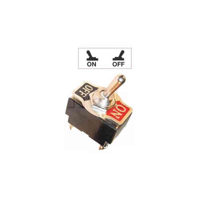 Interruptores bipolares com haste de metal 18 mm - conexões de parafuso - alto desempenho na série -OFF Interruptores bipolares com haste de metal 18 mm - conexões de parafuso - alto desempenho na série -OFF