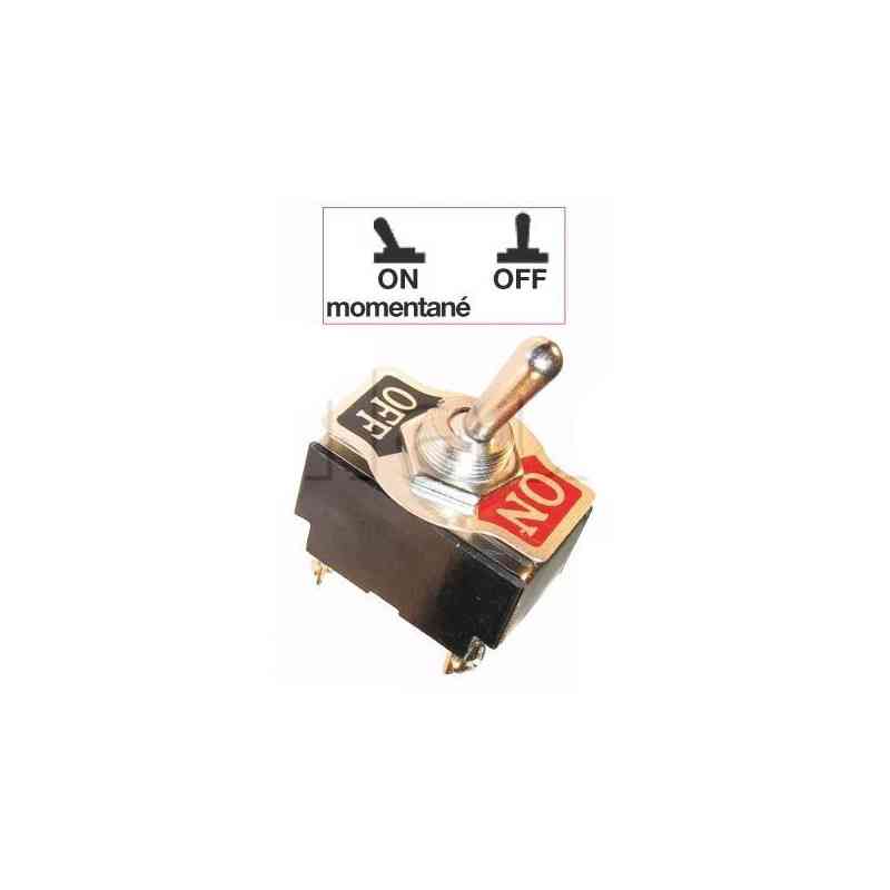 Bipolar switches with 18 mm metal rod - screw connections - High performance Series Off -on -Mon Bipolar switches with 18 mm metal rod - screw connections - High performance Series Off -on -Mon