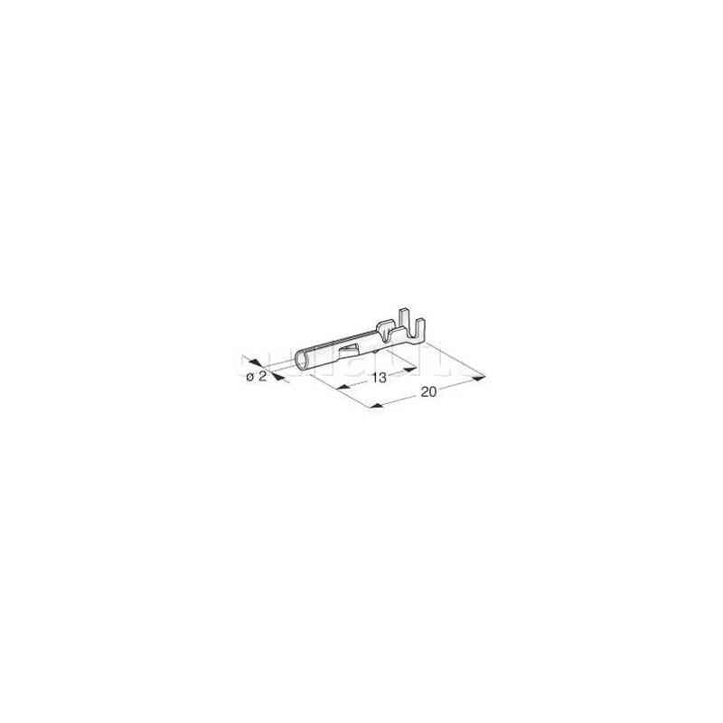 Spezifische nackte Schoten 0,5a2,5 mm222
