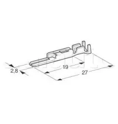 Vainas desnudas específicas de 0.50 a 1.5 mm2