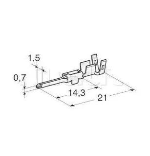 Spezifische nackte Pods 0,75-1,5 mm222