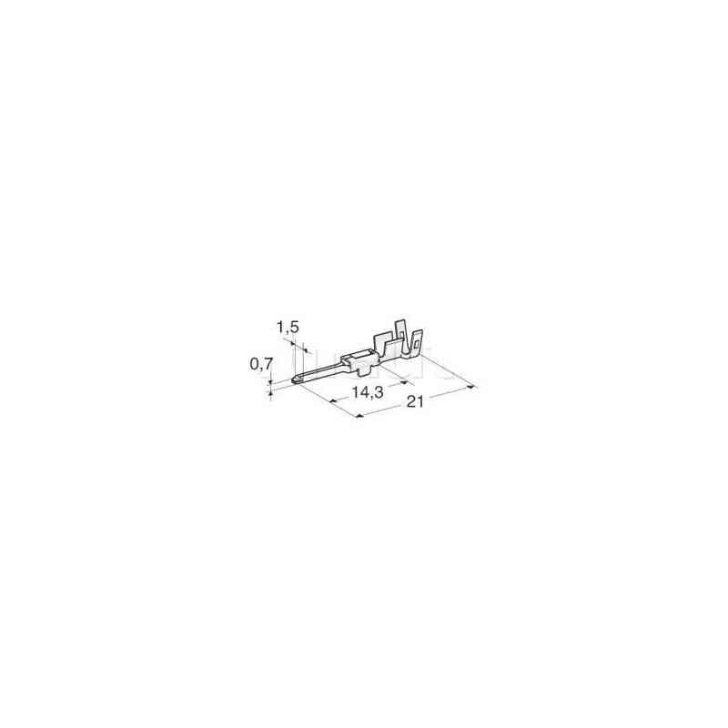 Spezifische nackte Pods 0,75-1,5 mm222