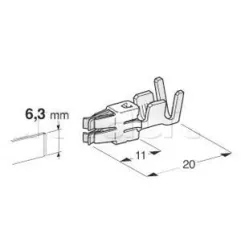 Specific naked pods 2.5-4mm2