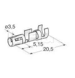Specific naked pods 2.5 - 6.0 mm²