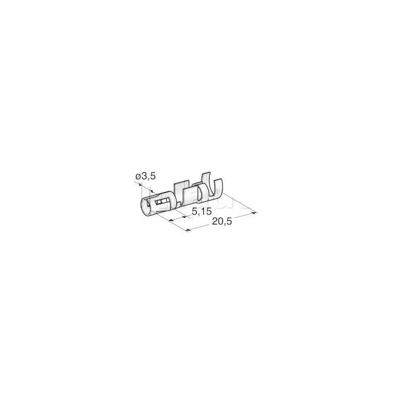 Cosses nues spécifiques 2.5 - 6.0 mm²