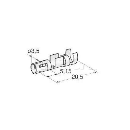 Cosses nues spécifiques 2.5 - 6.0 mm²