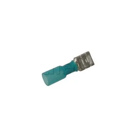 Clip femelle largeur 6.35 mm semi-isolé THER.6,35 BLEU