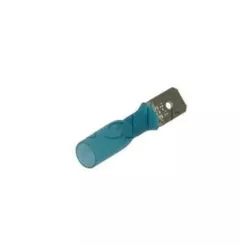 Male clip Width 6.35 mm Semi-Isolé Ther. 6.35 Blue