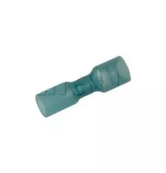 Weibliche Clipbreite 6,35 mm blau Isolée