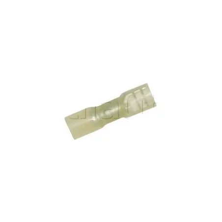 Clip femelle largeur 6.35 mm tout-isolé FEM/THER JAUNE