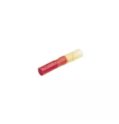 Clip femminile rotonda rossa