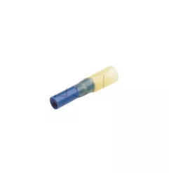 Clip femminile rotonda blu