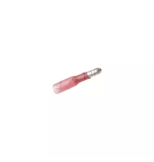 Clip redondo rojo rojo