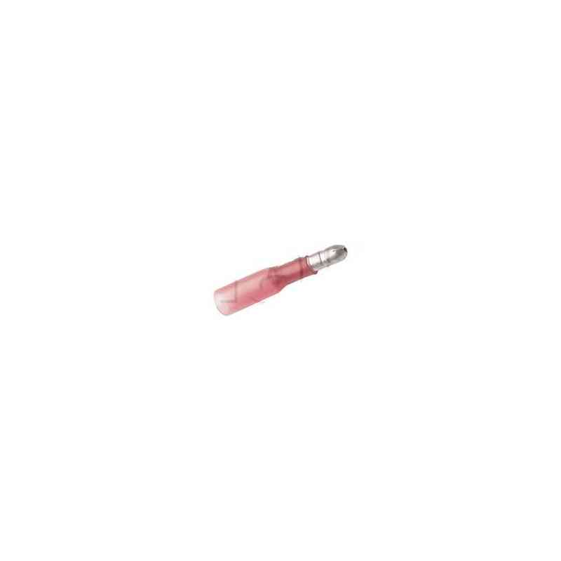 Clip redondo rojo rojo