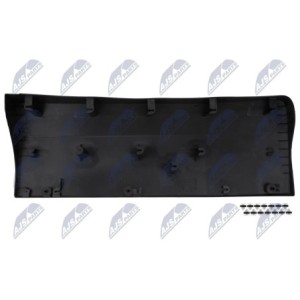 Garniture de porte arrière DROITE FORD TRANSIT 2014 - 1874803, BK31-425B28-AE5CND