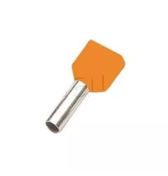 Embout double de câblage DIN 46228 4MM2