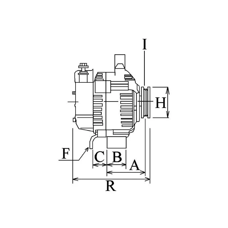 Lichtmaschine 14V 33Amp ​​​​Bosch 0120339515, 0120339516, 0120339527, 0120339528, 0986030120