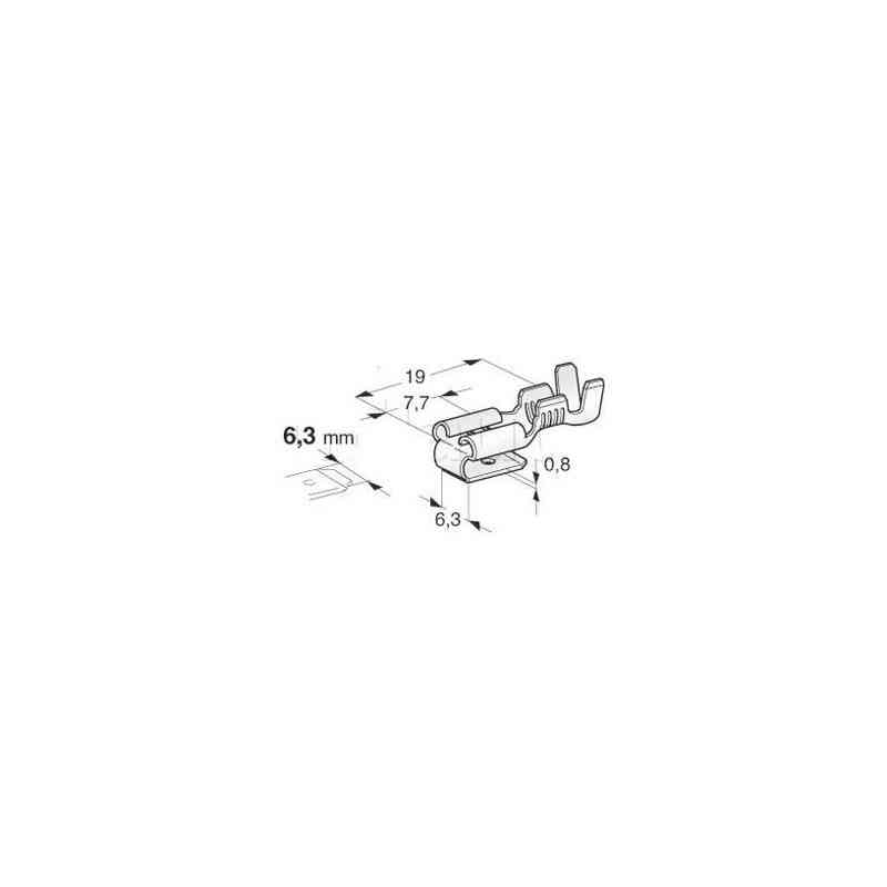 Mixed pod Width 6.35 mm 6.35 Mixed pod Width 6.35 mm 6.35