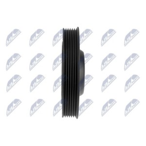 Amortisseur Poulie FORD-CITROEN-PEUGEOT-VOLVO-LANCIA ENG 2.0D 100KW-136KM FOCUS II 04 - 658033, DP0426, 0515 Q8