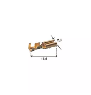 Type ML connectors with clipping clip
