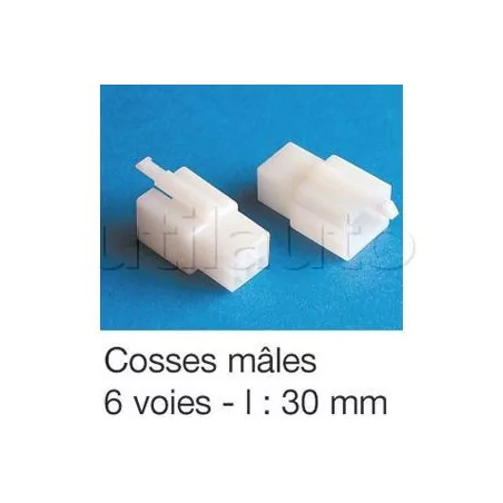 Connecteurs type ML avec clipsage 6 VOIES COSSE Ma