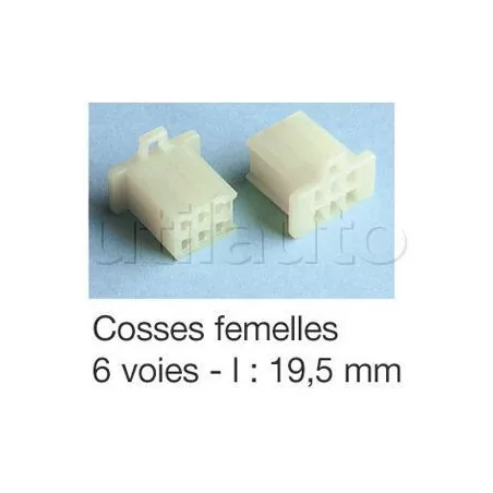 Connecteurs type ML avec clipsage 6 VOIES COSSE F