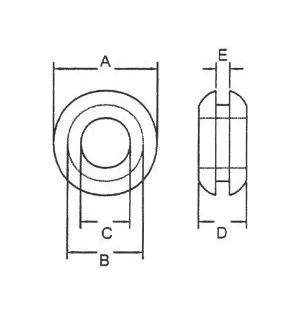 Passe-fils 4MM D.5MM