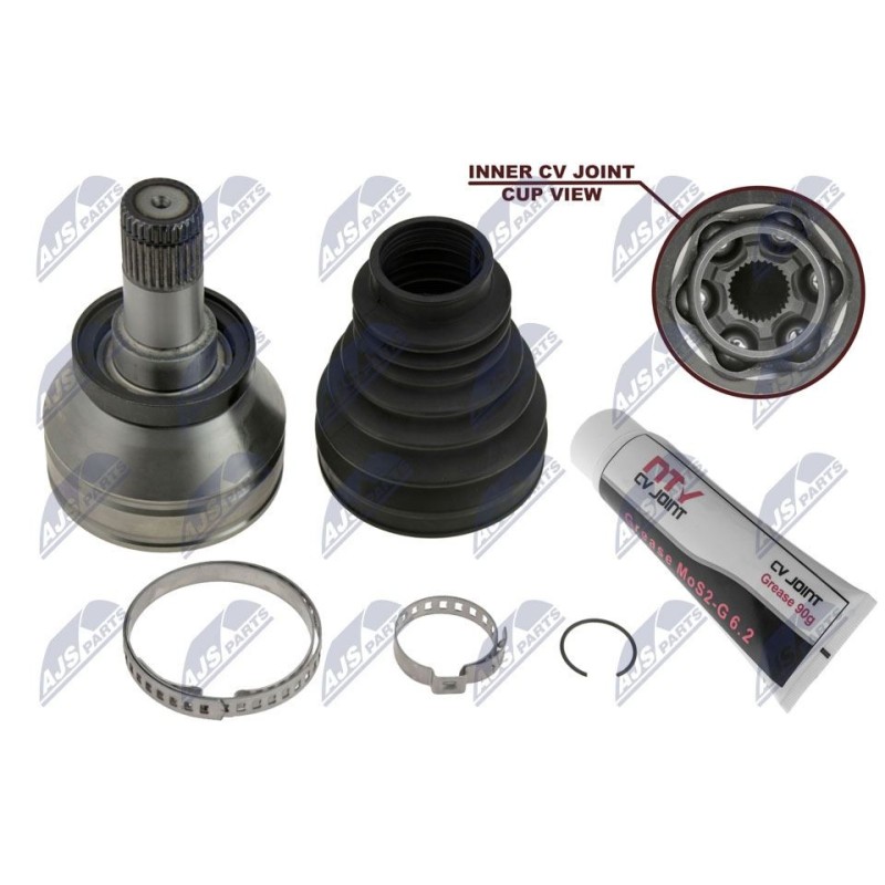 Joint Homocinétique Intérieur LAND ROVER RANGE ROVER III 02-12 - 2911-RRIIIFLH, IED000071, IED000072