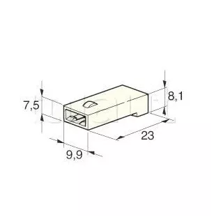 Universelle Anschlüsse - AMP 1 Typ 1 Way f