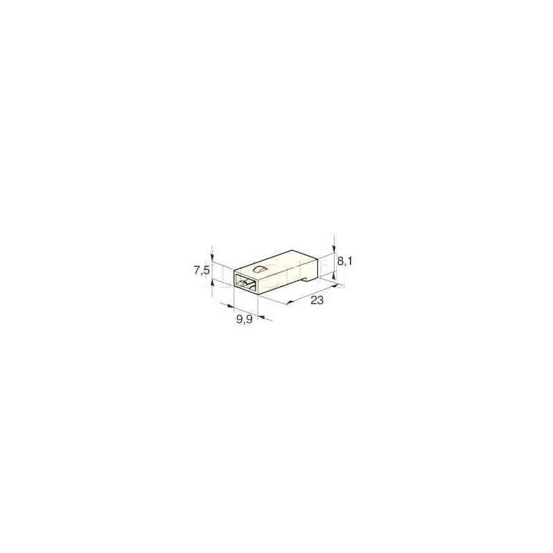 Conectores universais - amp 1 tipo 1 Way f