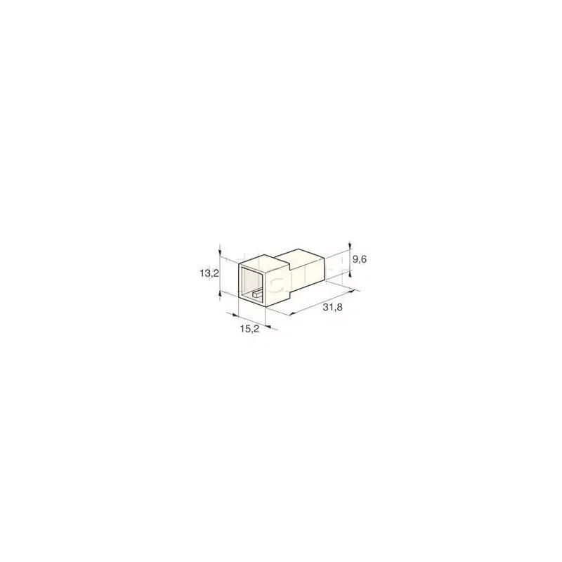 Connecteurs universels - Type AMP 2 VOIES COSSE M