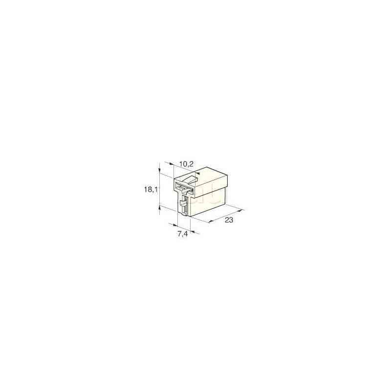 Universelle Anschlüsse - 2 - Way Amp Typ Cosse F. Universelle Anschlüsse - 2 - Way Amp Typ Cosse F.