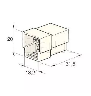 Connectores universais - 3 -Way AMP Type Cosse M