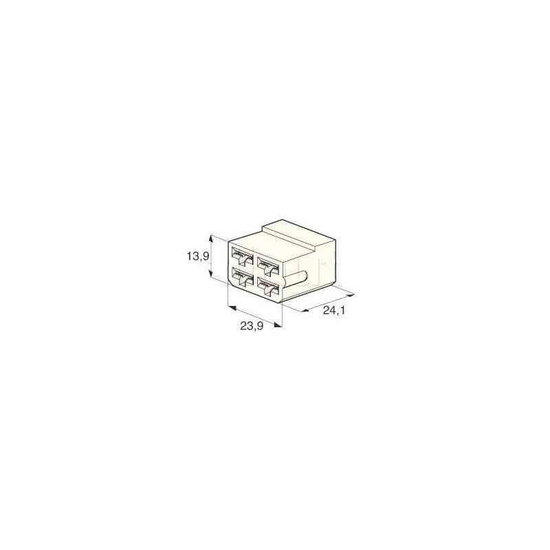 Connettori universali - AMP 4 -way Tipo Cosse F Connettori universali - AMP 4 -way Tipo Cosse F