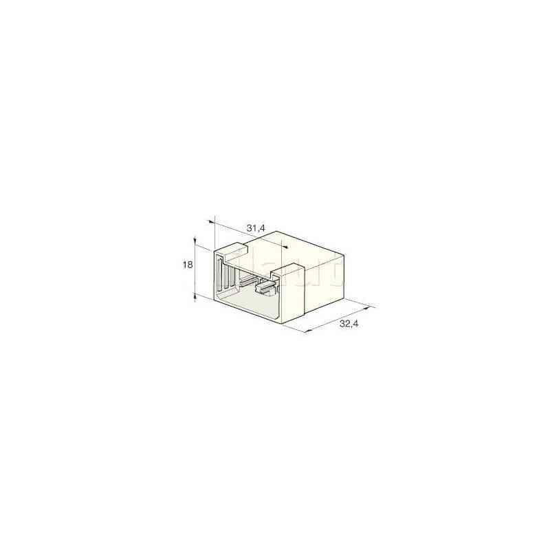 Conectores Universales - AMP 6 -Way Tipo Cosse M Conectores Universales - AMP 6 -Way Tipo Cosse M