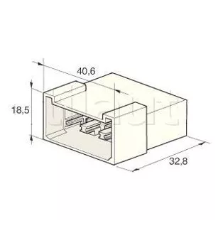 Conectores universales - AMP 8 -Way Tipo Cosse M