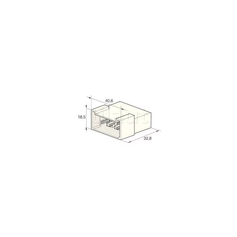 Connecteurs universels - Type AMP 8 VOIES COSSE M